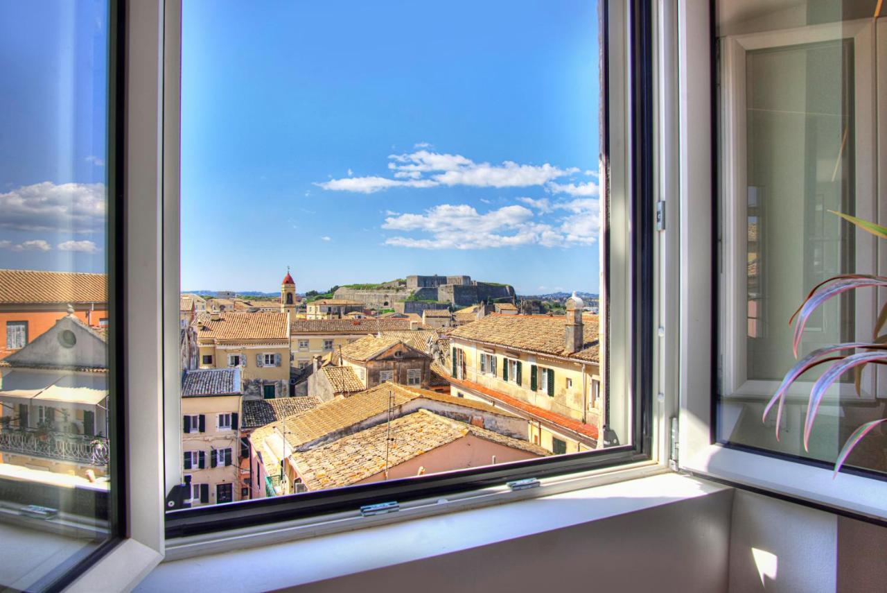 The Heritage Penthouse! Old City Centre Corfu  Buitenkant foto